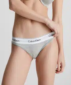 Calvin Klein Modern Cotton Bikini Brief  Grey Heather