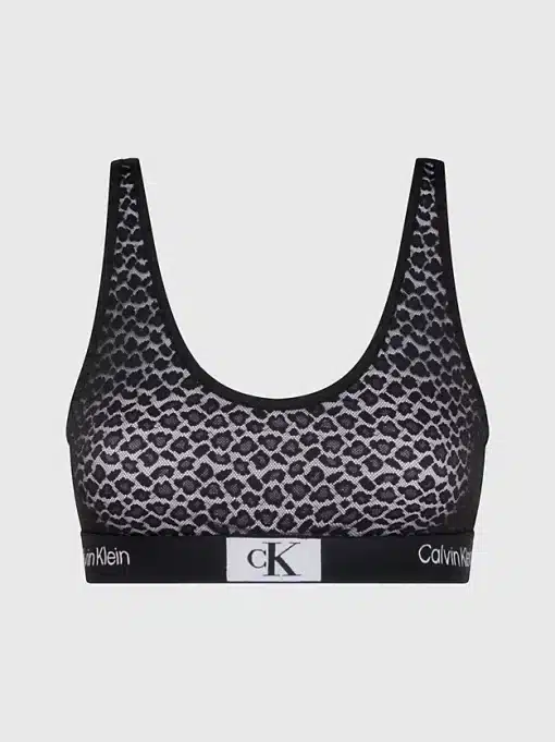 Calvin Klein Lace Bralette Black