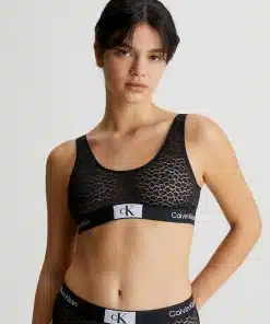 Calvin Klein Lace Bralette Black