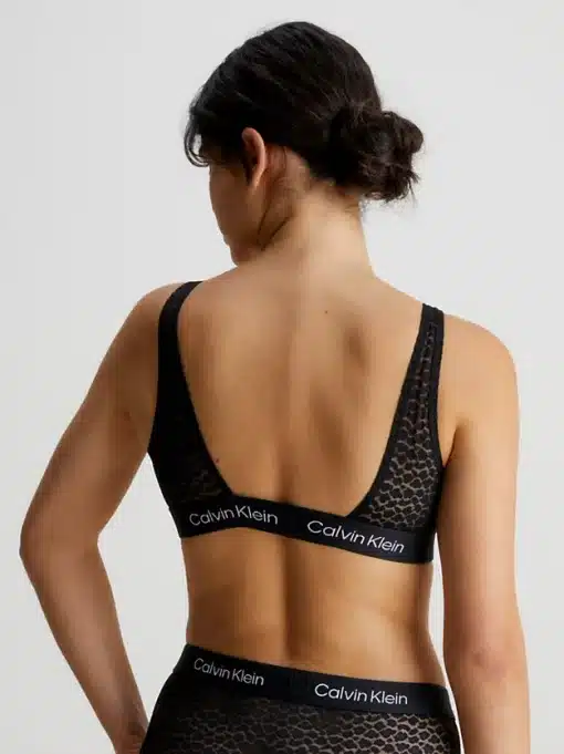 Calvin Klein Lace Bralette Black