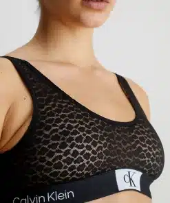 Calvin Klein Lace Bralette Black