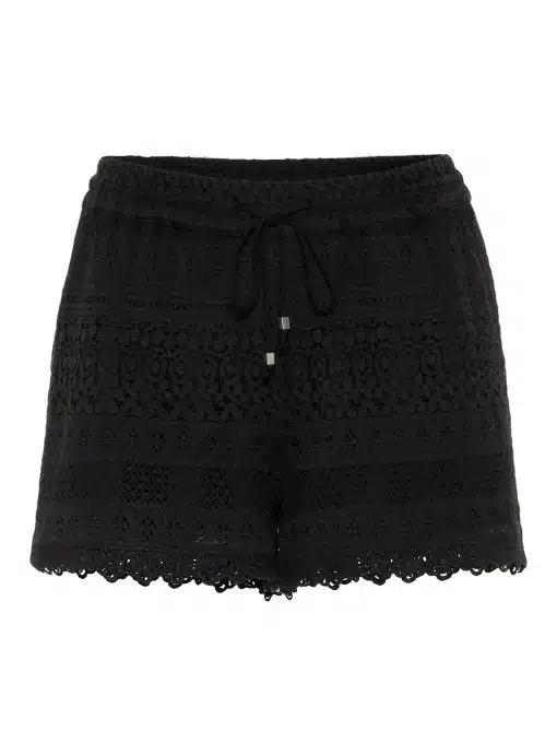 Vero Moda Honey Lace Shorts Black