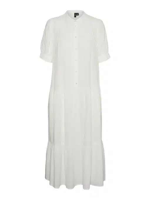 Vero Moda Milan 7/8 Dress Snow White