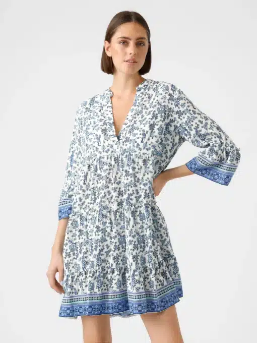 Vero Moda Milan Short Dress Dazzling Blue