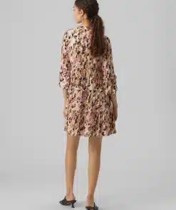 Vero Moda Easy Short Dress Tiger´s Eye