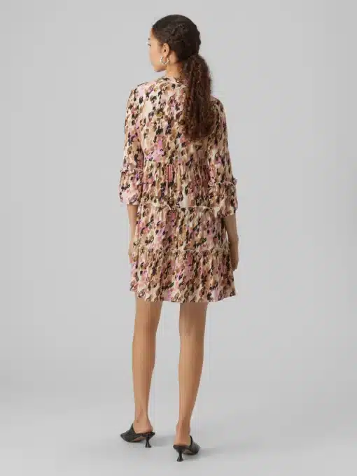 Vero Moda Easy Short Dress Tiger´s Eye