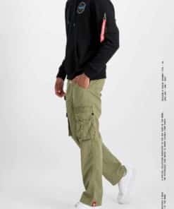 Alpha Industries Dark Side Hoody Black/Neon Purple