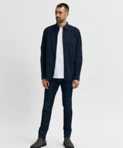 Selected Homme Slim Leon Dark Blue Denim