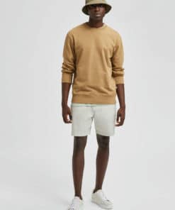 Selected Homme Comfort Flex Shorts Moonstruck