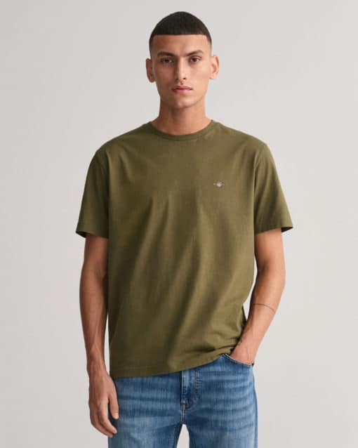 Gant Shield SS T-shirt Racing Green