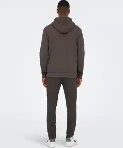 Only & Sons Ceres Hoodie Seal Brown