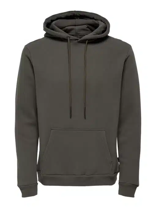 Only & Sons Ceres Hoodie Seal Brown