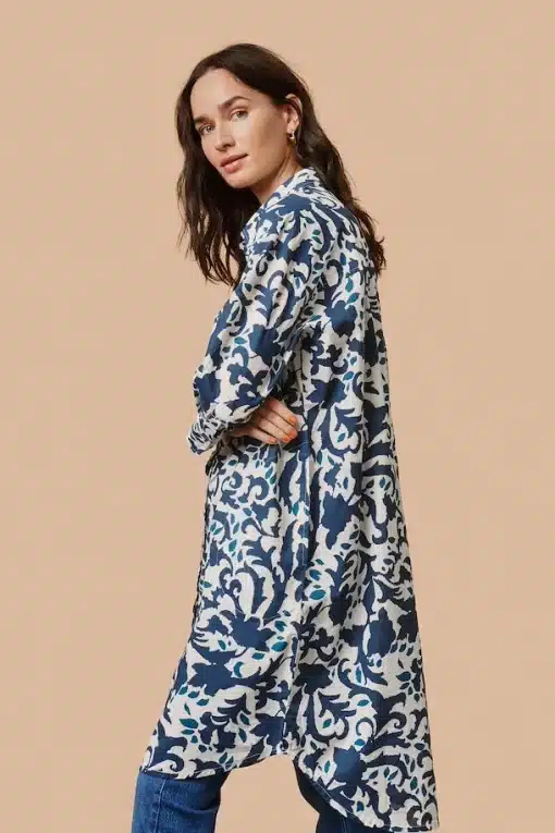 Part Two Brynhild Dress Midnight Navy Ornament