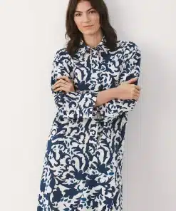 Part Two Brynhild Dress Midnight Navy Ornament