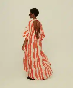 OAS Orange Calima Tangelo Dress