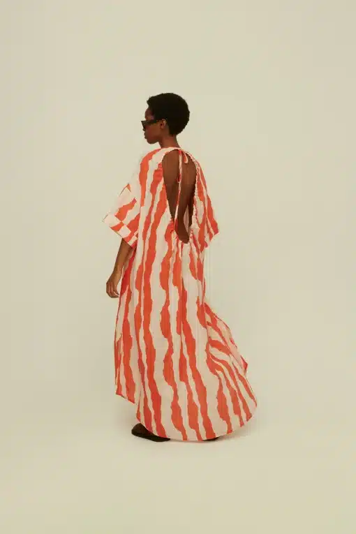 OAS Orange Calima Tangelo Dress