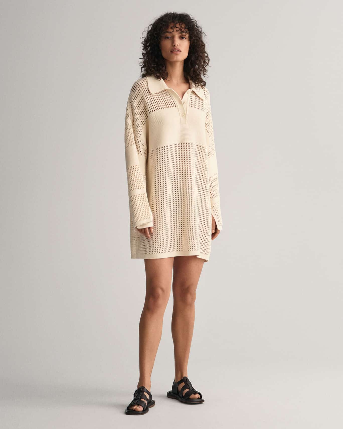 knit halter dress pattern Lurex Knit Halter Dress main image 0