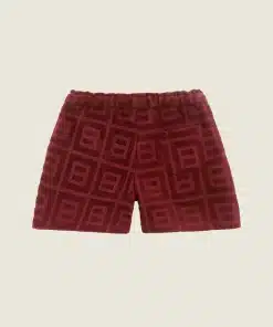 OAS Burgundy Terrace Terry Shorts