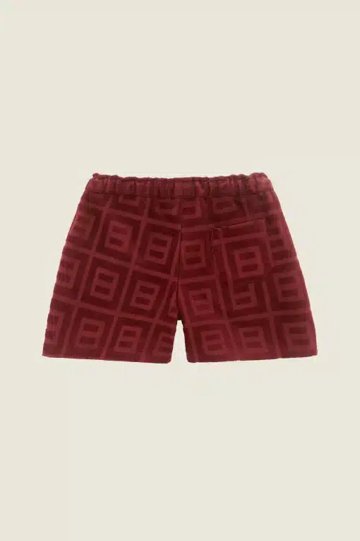 OAS Burgundy Terrace Terry Shorts