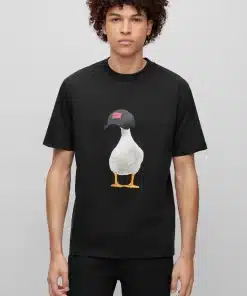 Hugo Ducky T-shirt Black