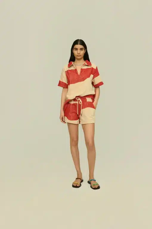 OAS Amber Dune Drizzle Terry Shorts