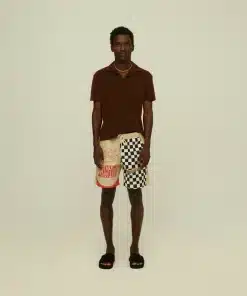 OAS Brown Polo Terry Shirt