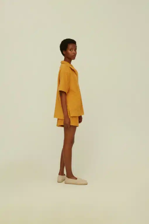 OAS Mustard Jaffa Ruggy Shirt
