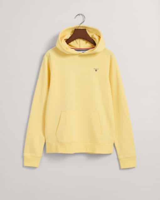 Gant Teens Original Sweathood Lemon
