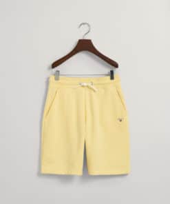 Gant Teens Original Sweat Shorts Lemon