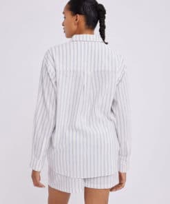 Envii Encala Shirt Blue/Cream Stripe