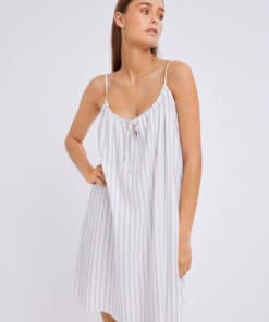 Envii Encala Dress Blue/Cream Stripe