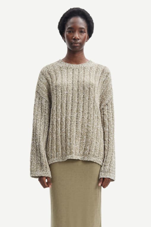 Samsoe & Samsoe Julia Crew Neck Silver Sage