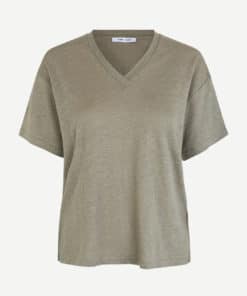 Samsoe & Samsoe Eli T-shirt Silver Sage