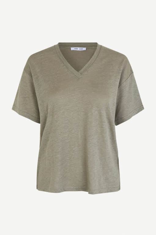 Samsoe & Samsoe Eli T-shirt Silver Sage