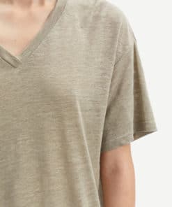Samsoe & Samsoe Eli T-shirt Silver Sage