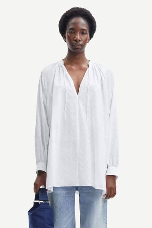 Samsoe & Samsoe Leia Blouse White