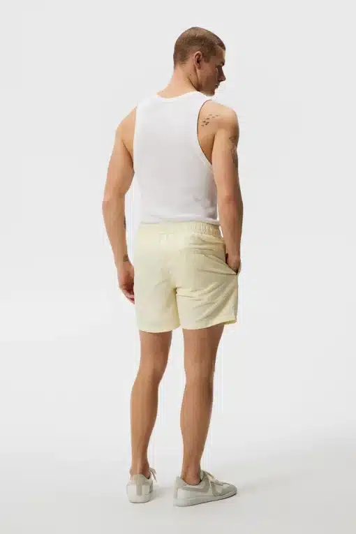 J.Lindeberg Banks Solid Swim Trunks Pear Sorbet