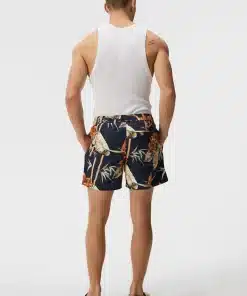 J.Lindeberg Banks Tropical Swim Trunks Navy