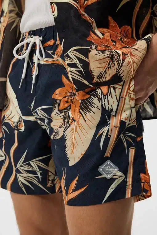 J.Lindeberg Banks Tropical Swim Trunks Navy