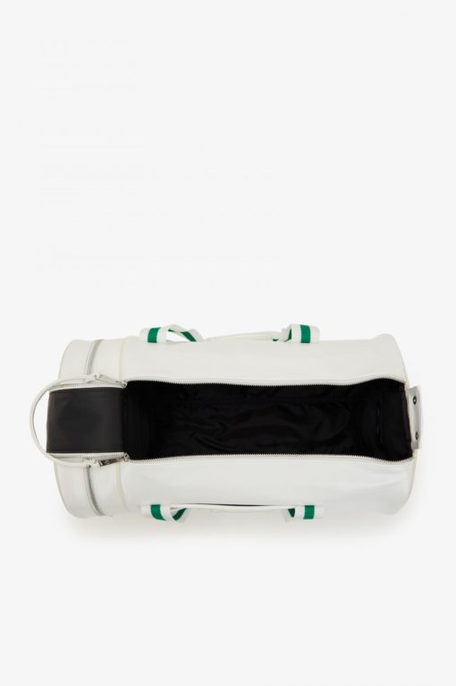 Fred Perry Barrel Bag Snow White/Fred Perry Green