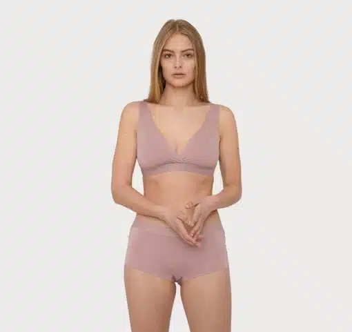 Organic Basics TENCEL™ LYOCELL Lite Shorty 2-pack Dusty Rose