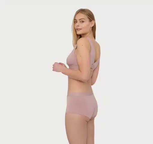 Organic Basics TENCEL™ LYOCELL Lite Shorty 2-pack Dusty Rose