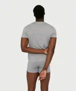 Organic Basics TENCEL™ LYOCELL Lite Crew Tee Grey Melange