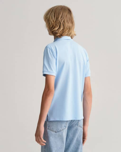 Gant Teens Original Pique Light Blue