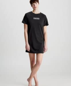 Calvin Klein S/S Nightshirt Black