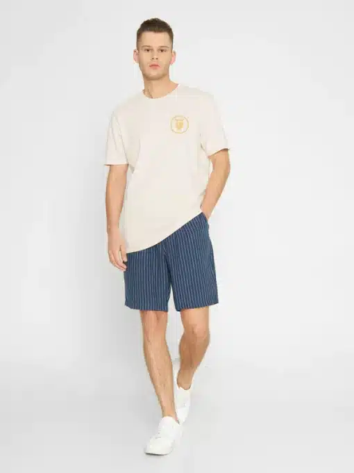 Knowledge Cotton Apparel Tee in Single Jersey