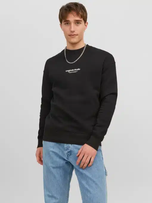 Jack&Jones Vesterbro Sweat Crew Black
