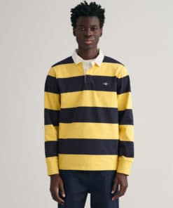Gant Regular Fit Heavy Rugger Shirt Parchment Yellow