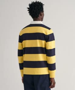 Gant Regular Fit Heavy Rugger Shirt Parchment Yellow