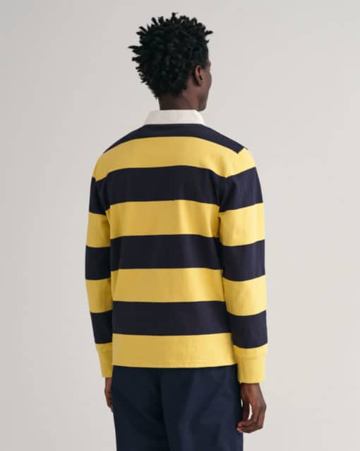 Gant Regular Fit Heavy Rugger Shirt Parchment Yellow